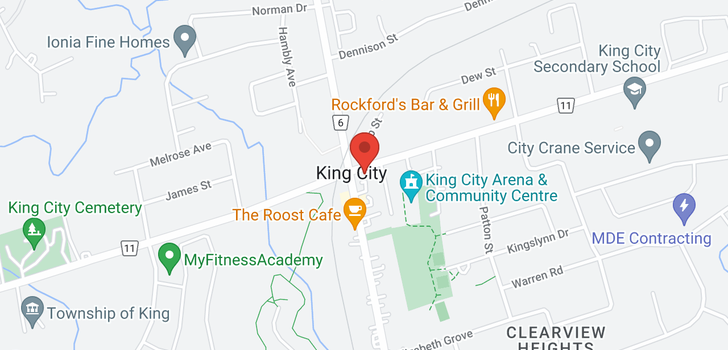 map of 2239 KING RD